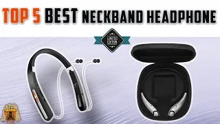 Top 5 Best Neckband Headphones For Calls Review In 2023 - Make Selection From Our Recommended