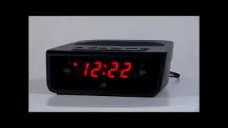 GPX C224B Digital Clock Radio w/ Dual Alarms & Programmable Sleep Timer