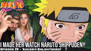 KAKSHI BLOWS DEIDARA'S OTHER ARM OFF USING M.S.!! Girlfriend's Reaction Naruto Shippuden Episode 29