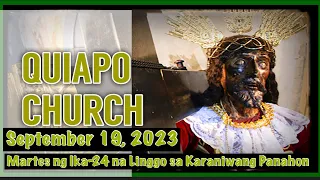 Quiapo Church Live Mass Today September 19, 2023
