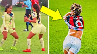 😳Celebraciones MÁS LOCAS del Fútbol Femenino