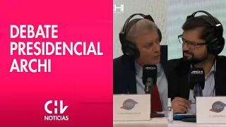 DEBATE COMPLETO | Debate presidencial de ARCHI entre Gabriel Boric y José Antonio Kast