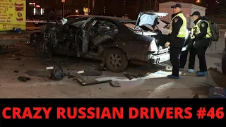 RUSSIAN DASHCAM- Crazy Drivers Car Crash Compilation #46