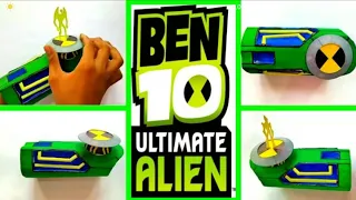 How to make Ben10 Ultimate alien omnitrix with cardboard