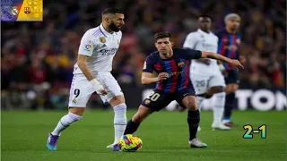 Barcelona vs Real Madrid 2--1 All Gоals & Hіghlіghts 2023 HD | N Sports