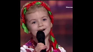 5 years old! kid singer on got talent Ukraine || #gottaentglobal || #short got talent global short