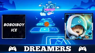 Tiles Hop: EDM Rush! - DREAMERS (Cover Parody) BoBoiBoy Characters!!!