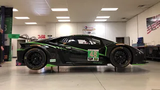 Lamborghini Huracan GT3 release air jacks