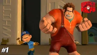 Wreck-It Ralph - Wii Walkthrough Gameplay 1080p (DOLPHIN) PART 1