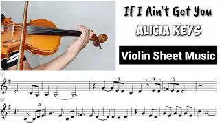 [Free Sheet] If I Ain't Got You - Alicia Keys [Violin Cover With Sheet Music]