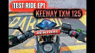 TEST RIDE - Keeway TXM 125