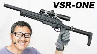 VSR-ONE 東京マルイ ボルトアクションライフル 価格29800円 発売日2022/4/15 に 市販品 エアガンレビュー
