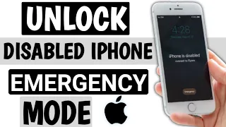 How To Unlock Any iPhone Disabled Without Computer And Bypass | iPhone Disabled Connect to iTunes |