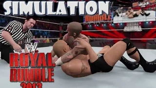 WWE 2K15 SIMULATION: The Rock vs CM Punk | Royal Rumble 2013