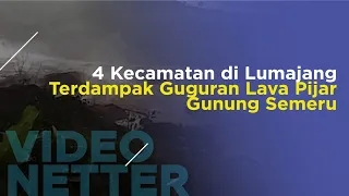 4 Kecamatan di Lumajang Terdampak Guguran Lava Pijar Gunung Semeru