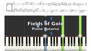 Fields Of Gold Piano Tutorial