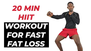 20-Minute FULL BODY HIIT Workout for Fast Fat Loss at Home