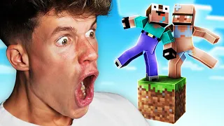 Minecraft ONE BLOCK mit SANDRA 😱