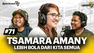 TSAMARA AMANY & MAMAT ALKATIRI SIAP MAJU DEMI SEPAK BOLA INDONESIA ‼️