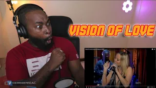 FIRST TIME REACTION TO Mariah Carey-  Vision Of Love (Live @ BET Blueprint 2005)