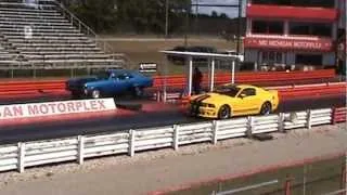 Chevy Nova vs Roush Mustang