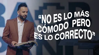 No es lo más cómodo pero es lo correcto - David Scarpeta | Grace Español