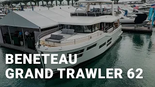 BENETEAU Grand Trawler 62 Walkaround Tour