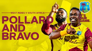 4th T20I Stars Pollard & Bravo React To Win! | West Indies vs South Africa 2021