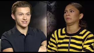 Tom Holland & Zendaya Reveal All Their Secrets In The 'PopBuzz Confession Booth' | PopBuzz Meets