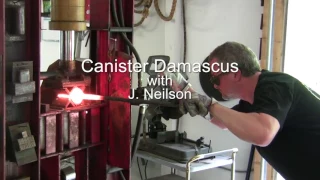 Canister Damascus with J. Neilson