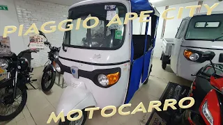 Motocarro Piaggio Ape City, El Futuro Del Turismo!?