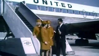 United Douglas DC-8 & Stewardesses - "Ivory Liquid" - 1968