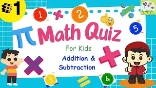 Math Quiz for Kids | K - 5 | Easy Mental Math Quiz for Kids | Quiz Time | DH pen Pencil World