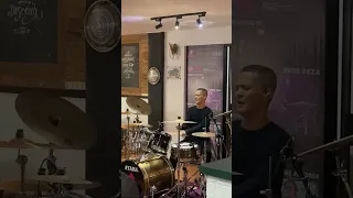 Ronald Fristianto Cover Mainin Drum Lagu Imagi Cinta (Dewa 19) masterclass drum Banjarbaru...