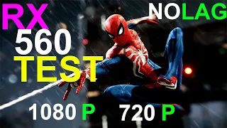 RX 560 4 GB Test | Marvel's Spider Man Remastered | Genuine Review Gameplay | 1080p,720p