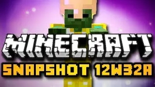 Minecraft 12w32a Snapshot - ARMORED MOBS, NIGHT VISION, & MORE! (HD)