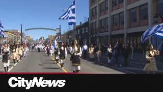 The Greek Independence Day Parade takes over The Danforth