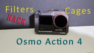 Osmo Action 4 (cages, filters & batteries).