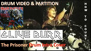 Clive Burr TRIBUTE Iron Maiden The Prisoner drum intro Cover