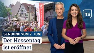 Der Hessentag ist eröffnet | hessenschau vom 02.06.2023