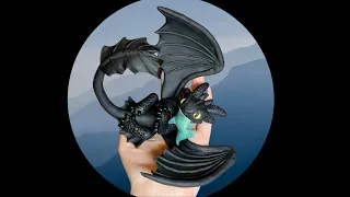 How to make your dragon! Toothless from HTTYD!