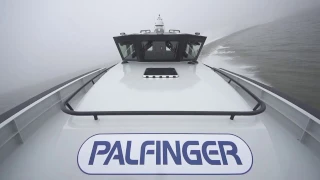 PALFINGER MARINE PB1500 with twin YANMAR 6LY440