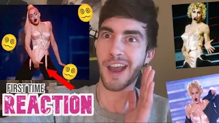 Madonna - Express Yourself (Blonde Ambition Tour) REACTION! | 😱 Truth or Dare! 😵 | Madonna Monday