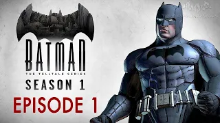 TELLTALE GAMES "BATMAN: REALM OF SHADOWS EDITION!" CHAPTER 1 I AM VENGEANCE!