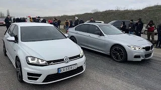 Приїхати на Stock BMW 340 було помилкою? Гонки проти Golf R, Infiniti Q60, Mercedes C43 AMG