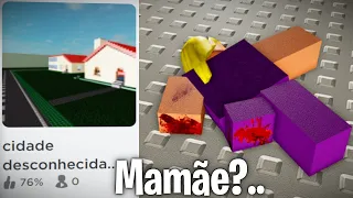 Entrei em um jogo ABANDONADO do Roblox E..