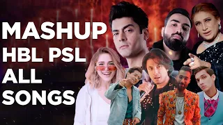 Mashup | All HBL PSL Songs | Audio & Video