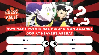 Hunter x Hunter Quiz 10 Questions