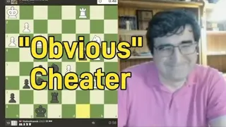 Kramnik Vs. "Obvious"Cheater #viral #chess #checkmate