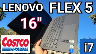 Lenovo Flex 5 16" 2-in-1 Touchscreen Laptop - 12th Gen Intel Core i7-1255U Costco